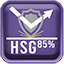 HSG: Shock-Absorbing Anti-Glare 85%