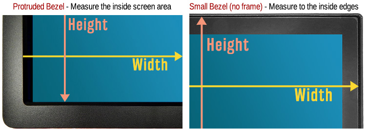 framed vs. frameless measure