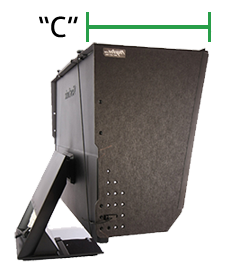 Monitor Dimension C
